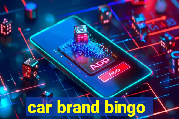 car brand bingo